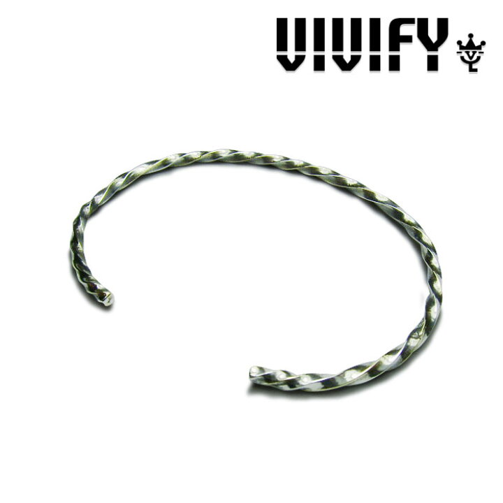 楽天市場】VIVIFY(ヴィヴィファイ）Silver x Brass Spiral Bangle 