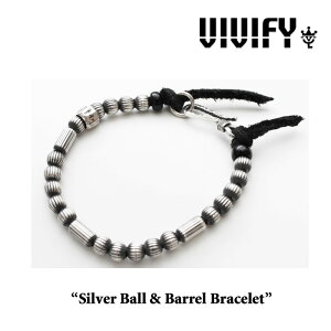 VIVIFY(���B���B�t�@�C�jSilver Ball & Barrel Bracelet�yVFB-114�z�yVIVIFY �u���X���b�g�z