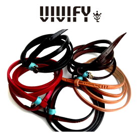 VIVIFY(ヴィヴィファイ）Tokyo Tominzoku Long Leather Cord【予約商品】【キャンセル不可】【VIVIFY ブレスレット】【VFO-085】