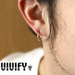 VIVIFY(BBt@Cjk18Gold Hammered Hoop Pierce(S)yI[_[Ch󒍐YzyLZszyVIVIFY t[vsAXzyVo[ S[hzyVFP-112z