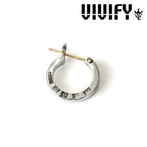 VIVIFY(���B���B�t�@�C�jK18goldpost Hallmarks Hoop Pierce