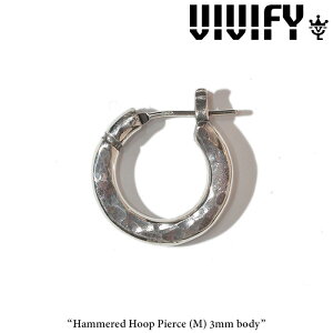 VIVIFY(BBt@C)(rrt@C) Hammered Hoop PierceiMj3mm bodyyI[_[Ch󒍐YzyLZszyVIVIFY t[vsAXzyVFP-192zyVo[z