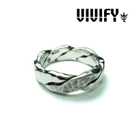 VIVIFY(ヴィヴィファイ）Twist & Press Ring(Silver x Silver)【オーダーメイド 受注生産】【キャンセル不可】【送料無料】【リング】