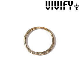 VIVIFY(ヴィヴィファイ)(ビビファイ) K18gold Hallmarks Ring【VIVIFY リング】【オーダーメイド 受注生産】【キャンセル不可】【レディース 女性用】【VFR-116】