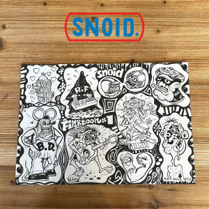 SNOID(�X�m�C�h)WEERDO flash POSTER �y�|�X�^�[ A3�z�yRAT HOLE STUDIO�z