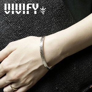 VIVIFY(���B���B�t�@�C)(�r�r�t�@�C)Back Hallmarks Bangle/Hammered finish/Middle�yVIVIFY �o���O���z�yVFB-181�z�y�I�[�_�[���C�h �n���h���C�h �󒍐��Y�z�y�L�����Z���s�z