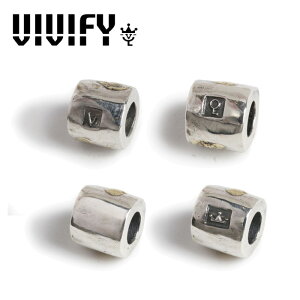 VIVIFY(���B���B�t�@�C)(�r�r�t�@�C)Solid Silver Beads /Small Cylinder w/gold�yVIVIFY �r�[�Y �y���_���g�w�b�h�z�yVFO-125bp�z�y�I�[�_�[���C�h �n���h���C�h �󒍐��Y�z�y�L�����Z���s�z