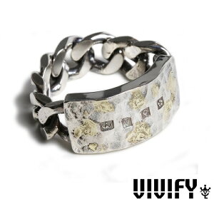 VIVIFY(���B���B�t�@�C)(�r�r�t�@�C)Hallmarks ID Ring/ Hammered Finish w/ gold�yVIVIFY �����O�z�yVFR-151�z�y�I�[�_�[���C�h �n���h���C�h �󒍐��Y�z�y�L�����Z���s�z