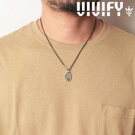 VIVIFY(ヴィヴィファイ)(ビビファイ)Texture TeardropPlate PendantHead/k18gold Logo【オーダーメイド 受注生産】【キャンセル不可】【VIVIFY ペンダントヘッド】【VFN-275】