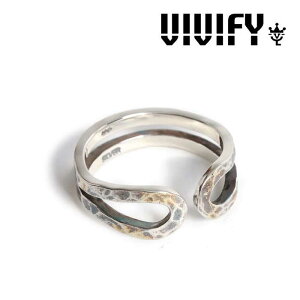 VIVIFY(���B���B�t�@�C)(�r�r�t�@�C)Loopin' Ring/ Hammered finish w/gold�yVIVIFY �����O�z�yVFR-161�z�y�I�[�_�[���C�h �n���h���C�h �󒍐��Y�z�y�L�����Z���s�z