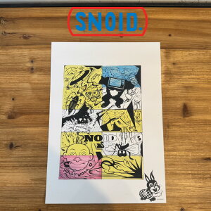 SNOID(�X�m�C�h) Haters POSTER �y�|�X�^�[ A3�z�yRAT HOLE STUDIO�z