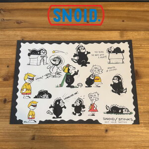SNOID(�X�m�C�h) MORE FUN! FROM SNOID POSTER �y�|�X�^�[ A3�z�yRAT HOLE STUDIO�z