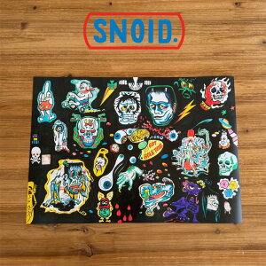 SNOID(�X�m�C�h)Primitive Lowbrow Flash POSTER �y�|�X�^�[ A3�z�yRAT HOLE STUDIO�z