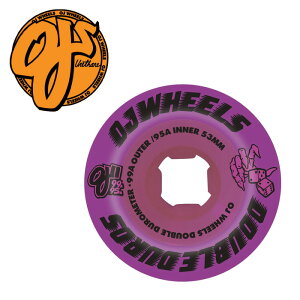 OJ WHEELS(I[WF[EB[) DOUBLE DURO PURPLE MINI COMBO 99A/95A 53mm yI[WF[ XP[g{[h XP{[ p[c EB[z