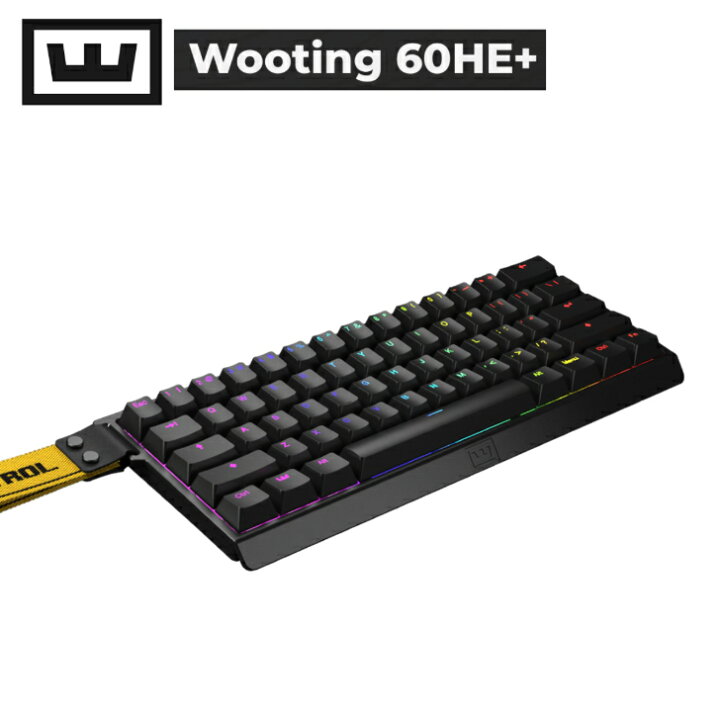 楽天市場】Wooting 60HE+ ゲーミングキーボード 0.1mmアク 