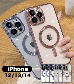 iPhone14 ケース MagSafe対応 クリア iphone13 ケース tpu iPhone14pro クリアケース iPhone14 Pro Max カバー iPhone14plus promax magsafe iphone13 pro max iphone12 pro 透明 magsafe充電 ワイヤレス充電 iPhoneケース おしゃれ