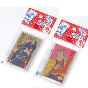 【代引不可】 時代めんこ (角) 【ご注文単位50個】  1834-07