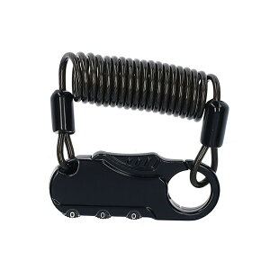 【代引不可】 ワイヤーロック  (ブラック)  ES053