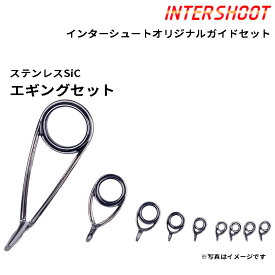 エギング ガイドセット ステンレスSiC PKLSG20H9-IS スピニング PKLSG20H PKLSG12 PKTSG8 PKTSG6 PKTSG5 PKTSG4.5 SiCリング 富士工業 Fuji フジ 釣り フィッシング イカ エギング メバル メバリング SLJ ジギング バス ロッド ロッドパーツ ロッドビルディング