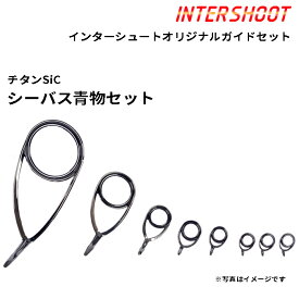 シーバス 青物 ガイドセット チタンSiC T-KLSG308-IS スピニング T-KLSG30 T-KLSG20 T-KLSG12 T-KTSG10 T-KTSG8 T-KTSG7 SiCリング 富士工業 Fuji フジ 釣り フィッシング 磯 シーバス スズキ サーフ ライトロック カサゴ 青物 ロッド ロッドパーツ ロッドビルディング