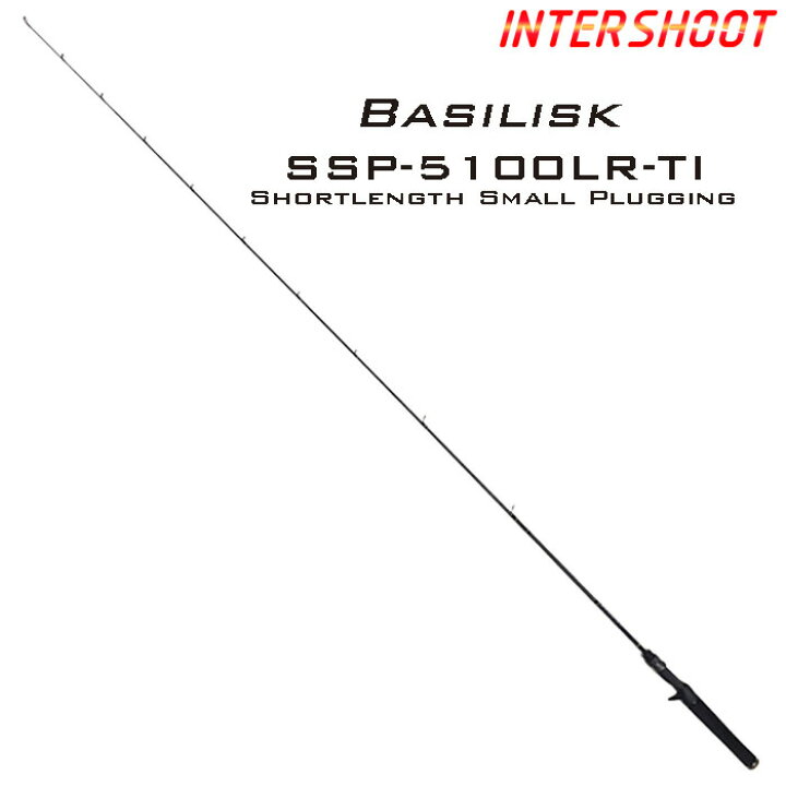 楽天市場 受注生産 Basilisk バジリスク Ssp 5100lr Ti バスロッド ライト レギュラー 5ft10inch 177 8cm 1pc ベイトロッド バス釣り 釣り具 ベイト バス スモール トップウォーター ジャーク ミノー シャッド シャロー ブラックバス クランク Fuji Sic 釣具 ロッド