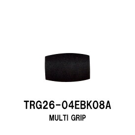 TRG26-04EBK08A マルチグリップ EVAグリップ 全長40mm 内径8.0mm 外径26.0mm フロントグリップ リアグリップ Black ブラック パイプシート ジャストエース JUSTACE ファイブコア 釣り フィッシング ロッドビルディング グリップ