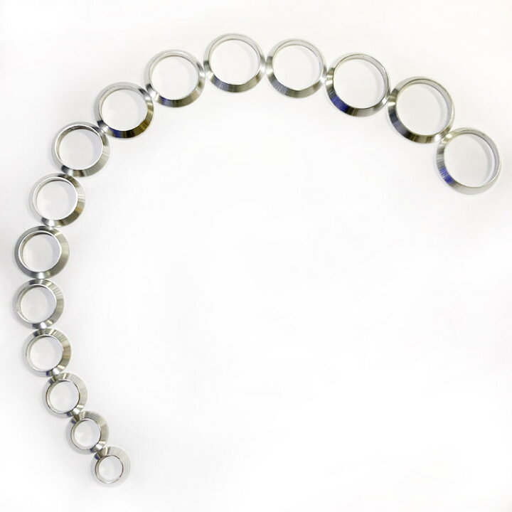楽天市場】ワインディングチェック シルバー 内径8.0mm〜22.0mm 