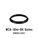 WCA-Slim-BK Series ワインディングチェック 内径7.0mm〜17.0mm 外径11.0mm〜20.0mm 厚み2.0mm ブラック 黒 スリムタ…