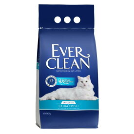 エバークリーン・エクストラフレッシュ（無香タイプ） 4.2kg［5060412219549／猫砂／ネコ砂／ベントナイト／香り／消臭］