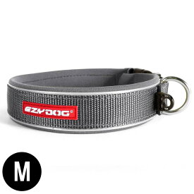 EZYDOG ネオカラー M グレイ［首輪／カラー／イージードッグ／グレー／ウェットスーツ／おしゃれ／オシャレ／散歩／ペット／犬／オーストラリア／大型犬／中型犬／キャンプ／アウトドア］