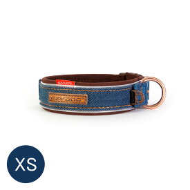 EZYDOG ネオカラー デニム XS［4959283059747／首輪／カラー／イージードッグ／ウェットスーツ／おしゃれ／DENIM／オシャレ／散歩／ペット／犬／オーストラリア／小型犬／キャンプ／アウトドア］