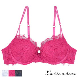 【70％OFF】ラヴィアドゥ シャビーシックギュピール 22458シリーズ ブラジャー単品 全3色 D-E/65-75 22458
