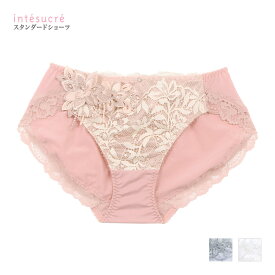 【70％OFF】アンテシュクレ intesucre なでしこブラ IBT363ペア スタンダードショーツ M/L/LL ISP363