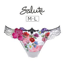 【30％OFF】ワコール サルート 60G Tバックショーツ M/L PTJ460