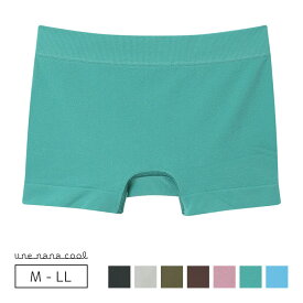 ウンナナクール une nana cool B4N S〜LLまでワンサイズ設計 びよ〜んと伸びるショーツ ボーイレングスショーツ S-LL JF2001