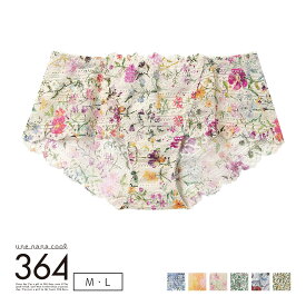 【カラー別価格あり】ウンナナクール une nana cool MADE WITH LIBERTY FABRIC 総レースショーツ M/L JF2520