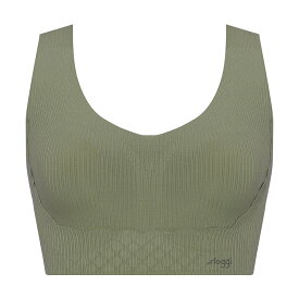 トリンプ スロギー ゼロフィール カップ付きハーフトップ ナイトブラ M/L G080N-Top