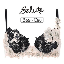 【20％OFF】ワコール サルート 28G ブラジャー単品 P-upタイプ BCカップ アンダー 65/70/75/80cm BTJ428