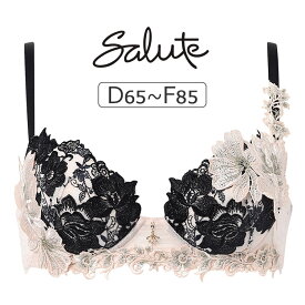 【20％OFF】ワコール サルート 28G ブラジャー単品 P-upタイプ DEFカップ アンダー 65/70/75/80/85cm BTJ428