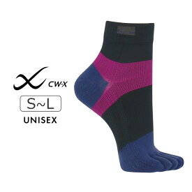 【25％OFF】大谷翔平愛用モデル｜ワコール CW-X パーツ 5本指ソックス ショートタイプ スポーツ用ソックス ユニセックス S/M/L BCR610