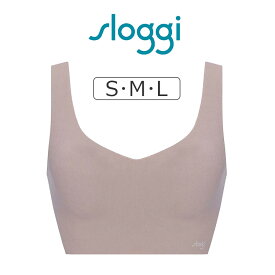 トリンプ スロギー ゼロフィール 綿混 カップ付きハーフトップ S/M/L G068N-Top