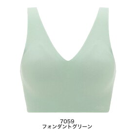 トリンプ スロギー ゼロフィール 綿混 カップ付きハーフトップ Vネック S/M/L G068N-Top2