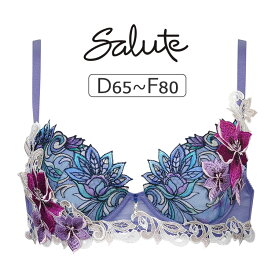 【20％OFF】ワコール サルート 80G ブラジャー単品 P-upタイプ DEFカップ アンダー65/70/75/80/85cm BTJ480