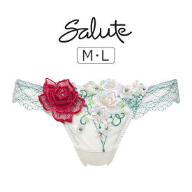 【20％OFF】ワコール サルート 16G Tバックショーツ M/L PTJ416