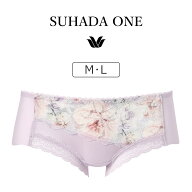 【25％OFF】ワコール SUHADA ONE BXB411シリーズ ボーイレングスショーツ はきこみ丈 あさめ M/L PXB611