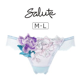 【25％OFF】 ワコール サルート 36グループ 36G Tバックショーツ M/L PTJ436