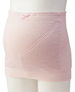 犬印本舗 マタニティ 妊婦帯 みらい 電磁波 シールド ピンク M Lサイズ 腹帯 はらまき マタニティインナー 肌に優しい 肌ざわり 綿 出産準備 妊娠初期 妊娠後期 保温 保護 就寝 吸水性 汗かき