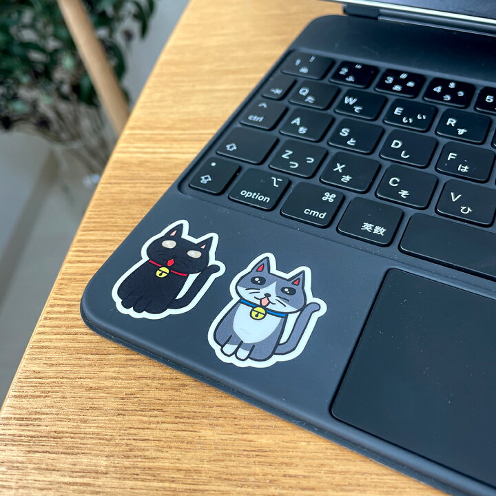 楽天市場 猫 ネコ ステッカー シール 目印 ねこ セット イラスト 防水 Uvカット 屋外 W210 H148mm 可愛い サビ猫 三毛 ロシアンブルー ハチワレ 黒 白 シロ クロ シャム猫 キジトラ 茶トラ サバトラ グレー おしゃれ 小さめ ゆる猫 動物 アニマル