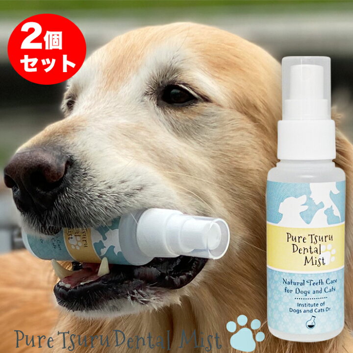 楽天市場 ミスト歯磨き 80ml 犬 デンタルケア わんこの 犬 歯石除去 歯垢 犬 歯石取り 猫 歯石取り 犬 口臭 犬 歯磨き粉 歯磨きミスト 猫 無添加 口臭予防 安心安全な100 天然由来 歯磨きミスト ピュアツルデンタルミスト2個セット 犬猫博士の研究所