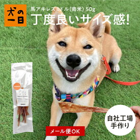 【30日限定★全商品P5倍】馬アキレスミドル 50g 犬 おやつ 無添加 国産 犬の一日 手作り 犬おやつ 国産無添加 ちょうどいい 歯みがき 歯磨き デンタルケア ガム 歯みがきガム 馬アキレス アキレス